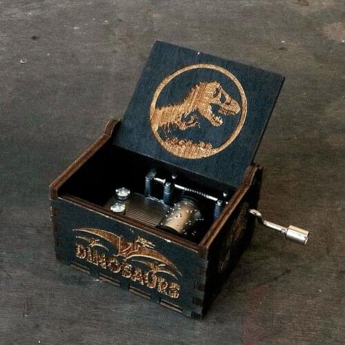 Y-Wooden Carved Music Box Decorative Musical Boxes Gift Christmas Gift Birthday Gift New Year Gift