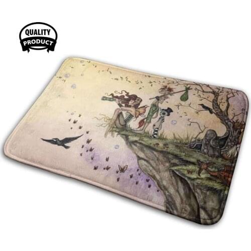 Where The Wind Takes You 3D Household Goods Mat Rug Carpet Cushion Fairy F Fairy Tales Adventure Journeys Amy Brown