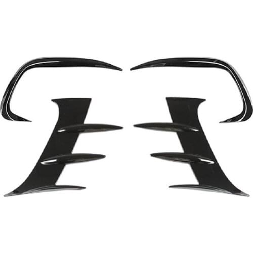 Car Fog Light Eyebrow Eyelid Cover for Benz X247 GLB180 GLB200 GLB250 2020 2021 Front Bumper Side Vent Spoiler Splitter