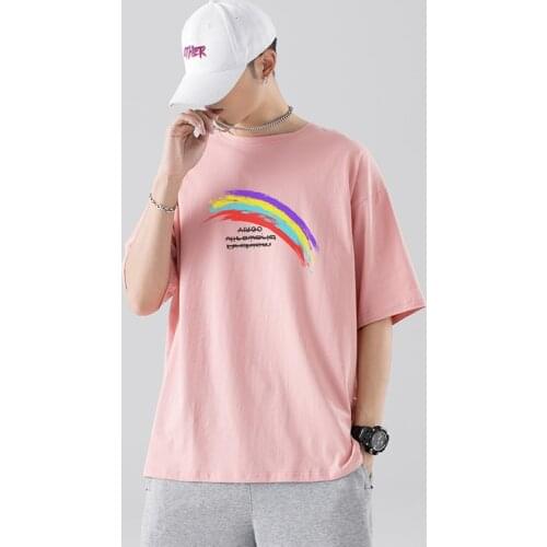 Men 's Cotton Fashion T- shirt Summer Funny Tshirts Casual Hip Hop Black Mens High Quality 100% Cotton Short Sleeve Tees