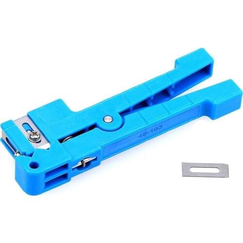 45-163 Fiber Optic Jacket Stripper Coaxial Stripper Cable Stripping Cutter Tool(45-163)