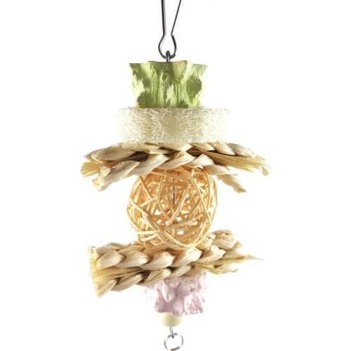 Small and medium size parrot bite toy Toy bird Parrot toys Molar Stone HZ1013