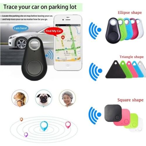 Mini Fashion Bluetooth 4.0 Tracker Dog Pet GPS Locator Tag Pocket Size Tracker Anti-lost Smart Wallet Key Tracker Alarm