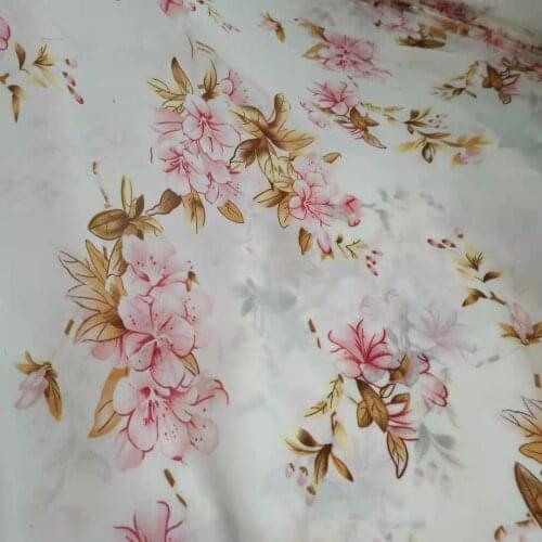 Many Styles New Flower Chiffon Dress Scarf Soft Dropping Beautiful Summer Fabric