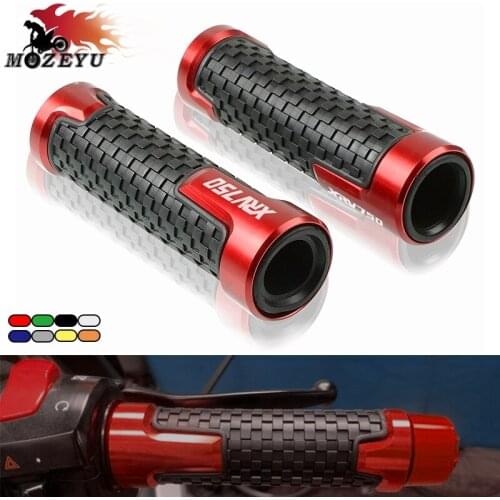 Motorcycle 7/8"22mm Handlebar Grip Handle Bar Motorbike Hand Grips For HONDA XRV 750 XRV750 L-Y Africa Twin 1990-2003 2002 2001