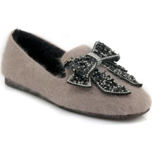 In the spring and autumn winter new fashion square add wool warm 30 to 44 single shoe size code 1230
