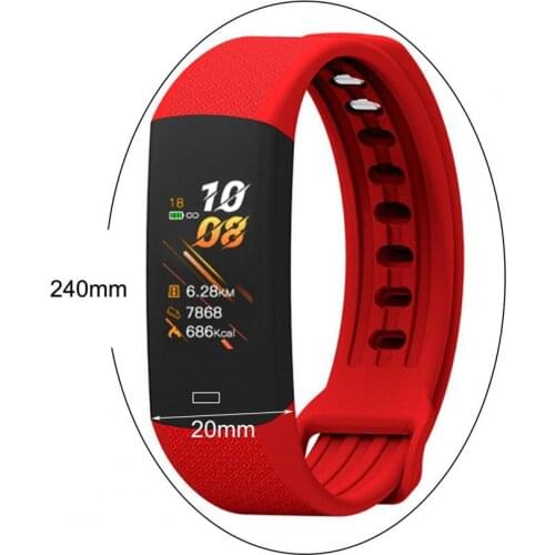 Smart Watch IP67 Waterproof Blood Pressure Monitor 0.96 Inch Activity Fitness Tracker Bracelet for Sport