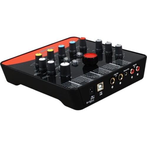 1 Set Upod Pro Professional External Sound Card Microphone 48V USB 2.0 Recording Interface for Mobile Phone PC Karaoke Live