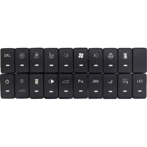 1PC fan Electronic dog After Fog Light Rearview mirror folding Switch Button For Honda CR-V CRV 07-16