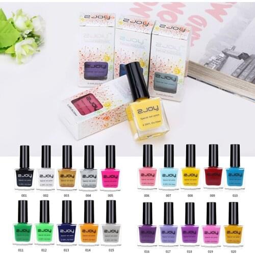 1 Bottle Nail Art Stamping Polish White /BlacK Polish 10ML Stamping Nail Polishes 2021 To Improve Your Stamping Polish
