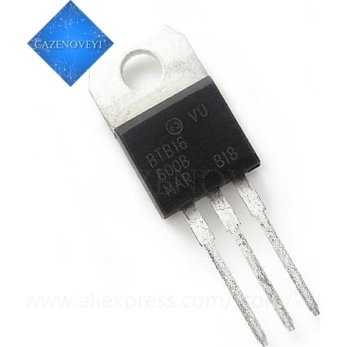 10pcs/lot BTB16-600B BTB16-600 BTB16 16-600B TO-220 In Stock