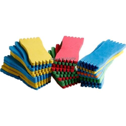 10Pcs/lot Foam Fishing Line Plate Fishing Winding Line Board Carp Fishing Lure Trace Wire Leader Swivel Fishing Tackle Box