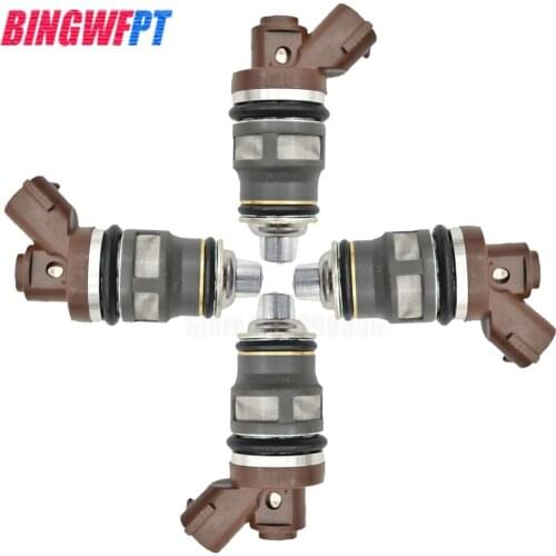 4PCS High performance E85 fuel injectors For Toyota MR2 Celica Supra Turbo 3SGTE 1JZGTE 2JZGTE fuel nozzle 1001-87092