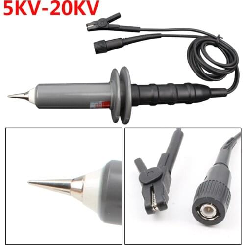 Oscilloscope High Voltage Probe 5KV/7KV/10KV/15KV/20KV High Pressure Rod 1000X Attenuation Bandwidth 10MHZ Probe HVP3020
