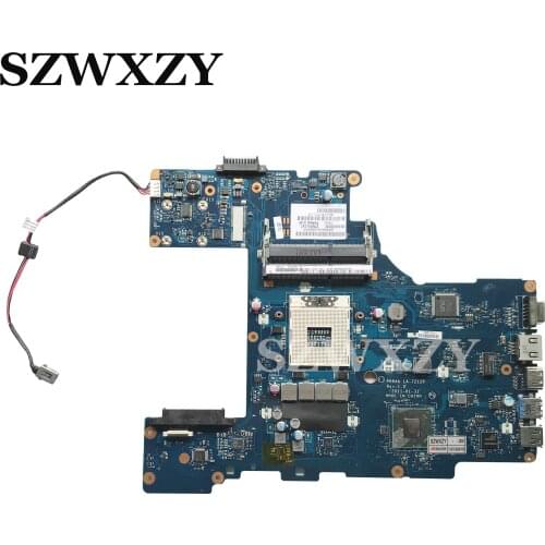 For Toshiba Satellite P770 P775 Laptop Motherboard PHRAA LA-7212P K000122830 DDR3 HM65