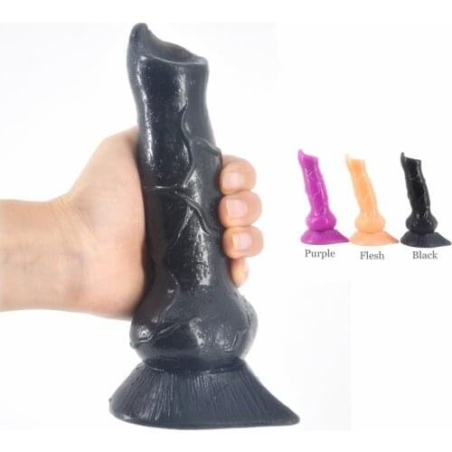 Animal Dog Dildo Wolf Penis Women Masturbate Lesbian Realistic Penis Anal Dildo Gay Dick Sex Machine Dildo Erotic Adult Product