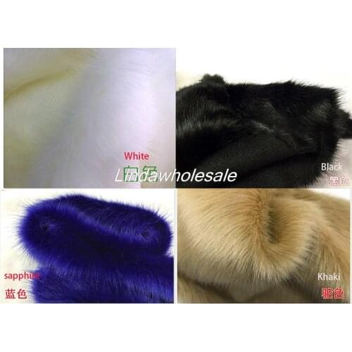 Quality pile 3-3.5cm imitation fox fur,faux fur fabric clothing collar fur Carpet Materials,160cmX45cm(half yard)/pcs