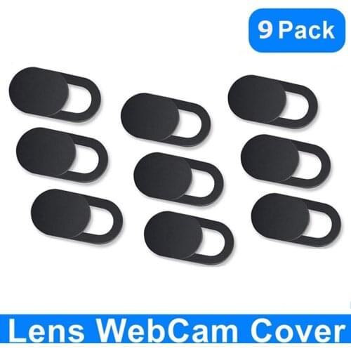 Laptop Camera lens Webcam Cover Fisheye Slider Ultra Thin Plastic Web Camera Sticker Shutter for MacBook Pro iMac PC iPad Tablet