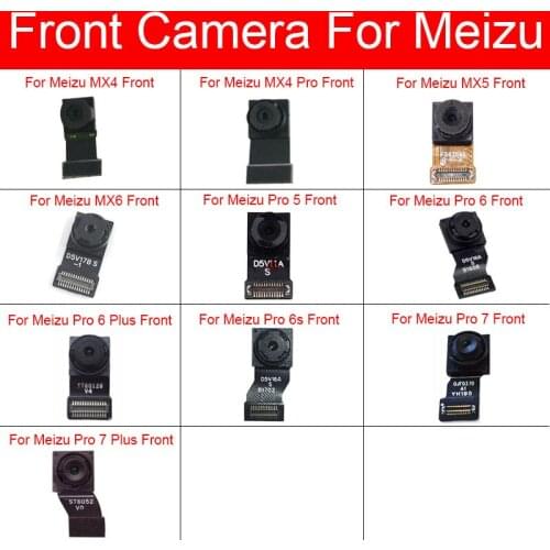 Front Camera Module Flex Cable For Meizu MX4 MX5 MX6 Pro 5 6 6s 7 Plus Front Facing Camera Flex Ribbon Cable Replacement Parts