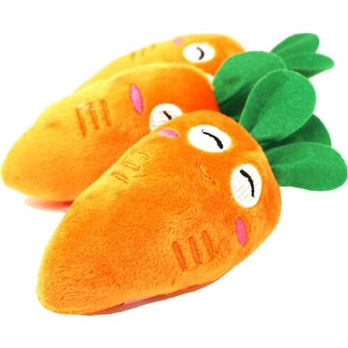 Carrot Pet Dog Toys Plush Cat Toy For Dogs Toy Puppy Squeak Dog Toys For Dogs Supplies Pets Products Honden Speelgoed Chihuahua