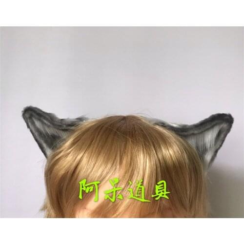 Arknights Indra Cosplay Plush Tail Ears Halloween Carnival Cosplay Costume Accessories Toys Childrens Party Halloween Gifts