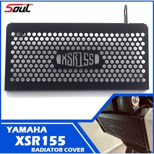 Stainless Steel Motorcycle Radiator Guard Radiator Grille Cover Fits For YAMAHA XSR155 2020 2021