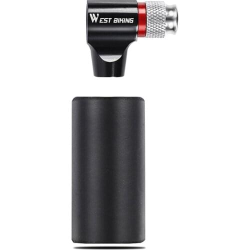 Bicycle Aluminum Alloy Mini Air CO2 Inflator Portable Bike Pump Safe Automatic Hand Accessories Cycling