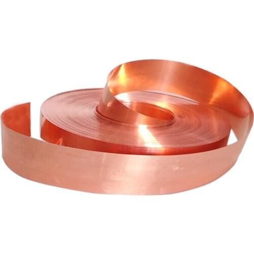 1m Thin copper foil, copper skin, grounded copper tape, narrow copper foil
