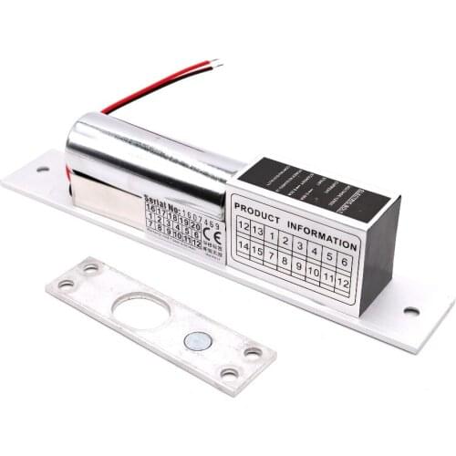 12V Electric Drop Bolt lock Electric deadbolt Door Lock for Door Access Control System