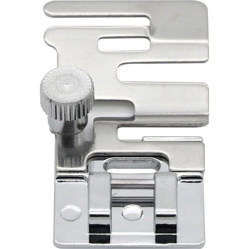 1x DIY Elastic Cord Band Fabric Stretch Domestic Sewing Machine Foot Presser Snap Knitting Machine Sewing Tool Accessories