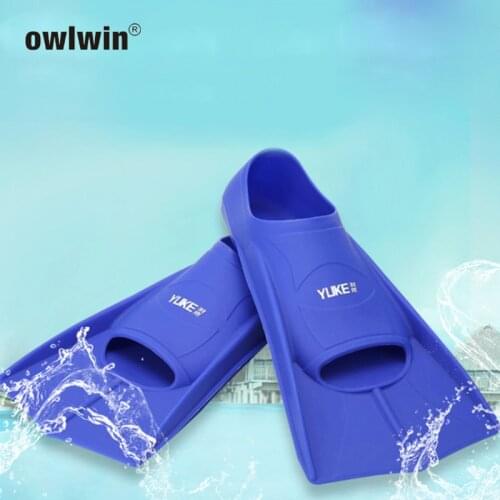 2020 Silicone Fins Adult Snorkeling Swimming Flippers Children Swimming Training Diving Ducks Paw Mens Flippers Scuba Shoes