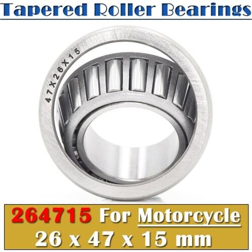 26*47*15 mm 1PC Steering Head Bearing 264715 Tapered Roller Motorcycle Bearings For Honda 600 SWT Scooter