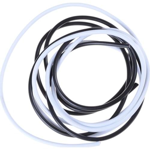 4 Core Shielded Wire UL 2547 28AWG 5 Meter 16.4 Ft 2.1 Channel Audio Line Signal Cable Shield Wire For Amplifier,Black White