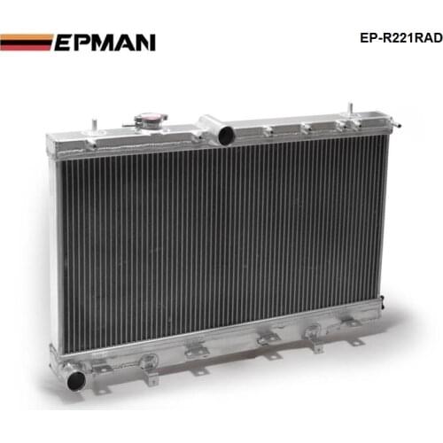 50mm 2 Row Aluminum Radiator For Subaru Impreza Wrx GDB GD8 MT 02-07 03 04 05 06 EP-R221RAD