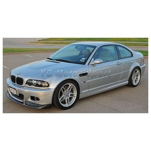 Car Accessories FRP Fiber Glass ACS Style Front Lip Fit For 2000-2006 E46 M3 Frotn Bumper Lip Car-styling