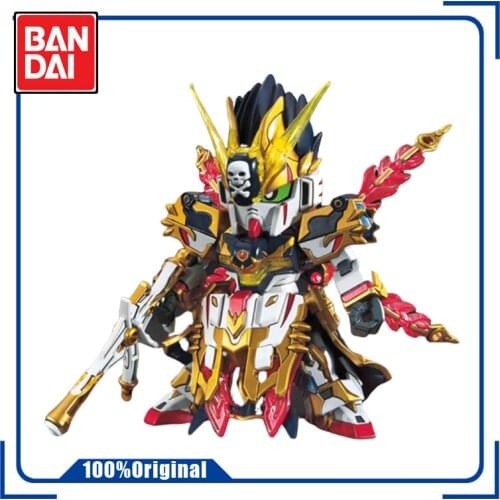 BANDAI 58861 SD BB GUNDAM WORLD SANGOKU SOKETSUDEN Crossbone Gundam X-1 Assembling Model Action Toy Figures Childrens Gifts