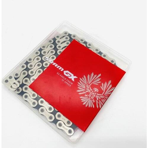 GX Eagle 12 Speed Chain MTB Solid Pin Riveting 126L Mountian Bike Bicycle Chain Silver With Original Box