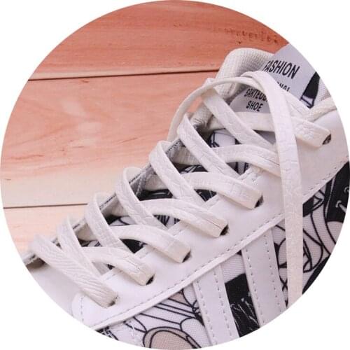 Coolstring 7MM Flat Type Innovative Shoe Accessories With Metal Tip Women Boots Fashion Shoelaces Zapatillas Mujer Drop-Shipping