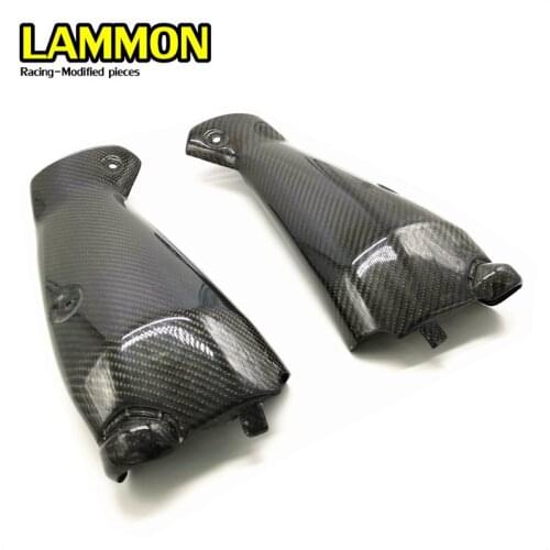 FOR Yamaha YZF R1 2009-2014 Motorcycle Parts Fairing Carbon Fiber Side Panel KUIP Intake Both Sides Head Tube Side Cover