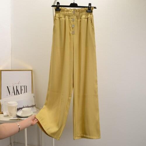 DSTWJMX Women's Wide Trousers