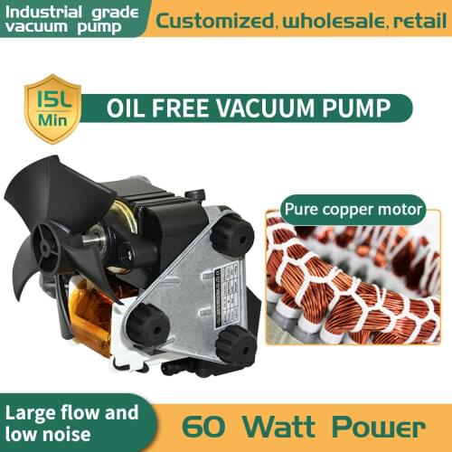Hot sale factory supply mini light weight oil free vacuum pump VN-18