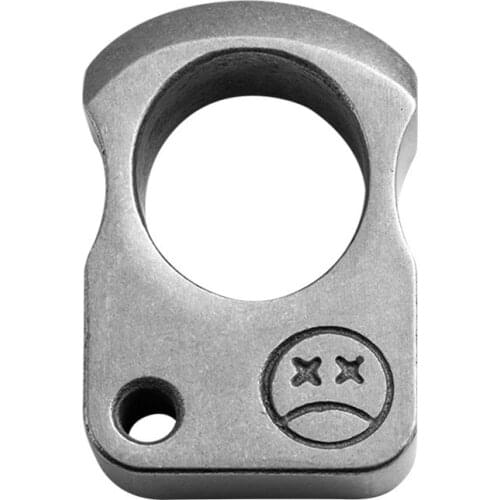 Alloy Steel Outdoor Survival Tool EDC Tactical Tool Multifunctional Ring Pendant Ring Pendant Window Breaker Titanium EDC