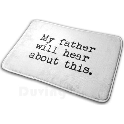 Father Mat Rug Carpet Anti-Slip Floor Mats Bedroom Potter Hp Fantastic Beasts