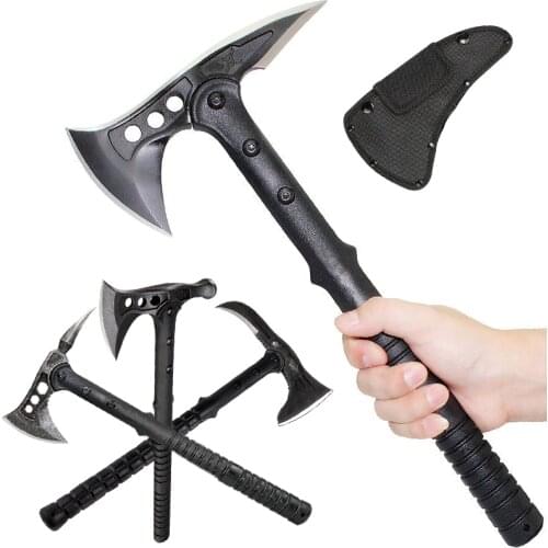 Hammer Axe Garden Tomahawk Outdoor Hunting Camping Survival Machete Axes Hand Tools Machete Axe Hatchet Tactical Battle Knife