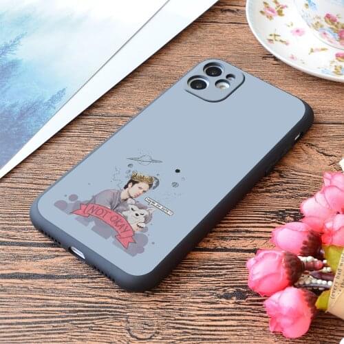 For iPhone Sebastian Stan The Cutie Print Soft Matt Apple iPhone Case