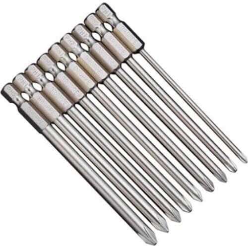 Magnetic Torx Star Screwdriver Bit Drill Cross PH1 PH2 Slotted Screwdriver Set Kit Imported S2 Steel Slotted Head Hand Tools