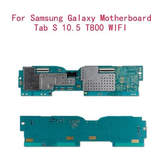 Original Unlocked For Samsung GalaxyTab S 10.5 T800 WIFI Motherboard Android Installed With Full Chip Logic Board Europe Version