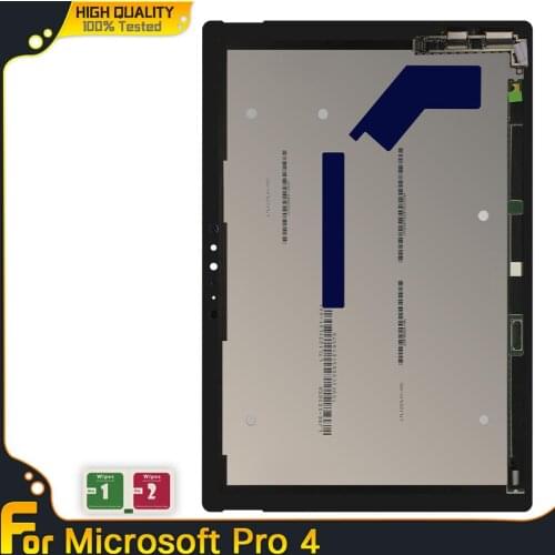 For Microsoft Surface Pro 4 1724 12.3" LCD Display Touch Screen Digitizer Assembly With Board For Microsoft Pro 4 LCD Display