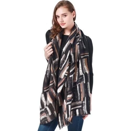 Autumn and winter new high-grade womens scarf manufacturers spot imitation cashmere shawl 70*180Cm