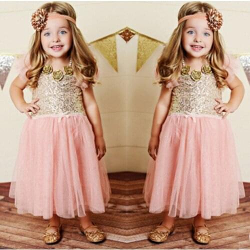 Baby Girls Tutu Dress Princess Birthday Party Dresses